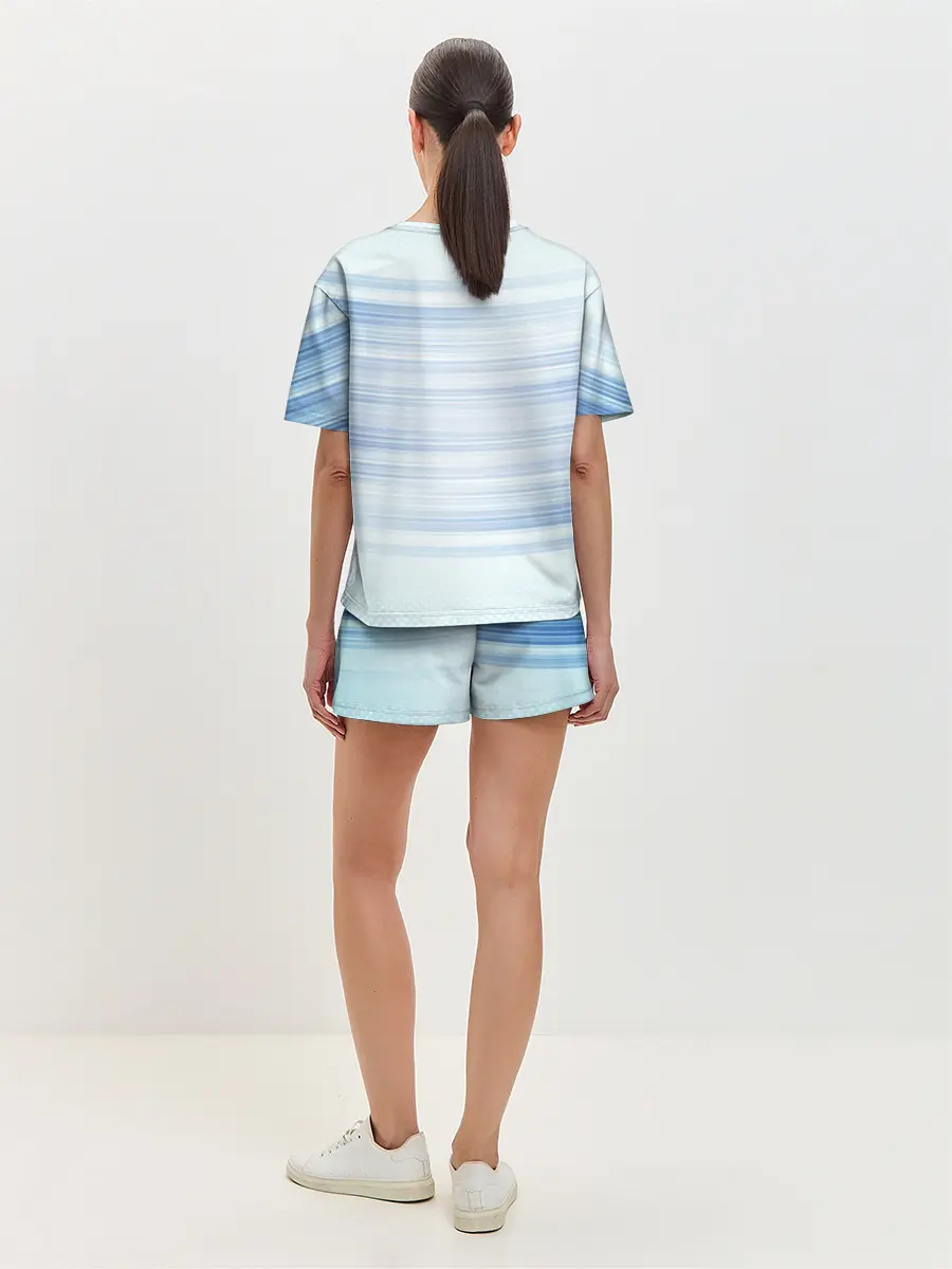 Женская пижама с шортами / Дельфин