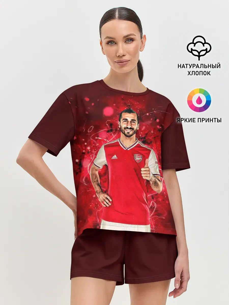 Женская пижама с шортами / Генрих Футбол