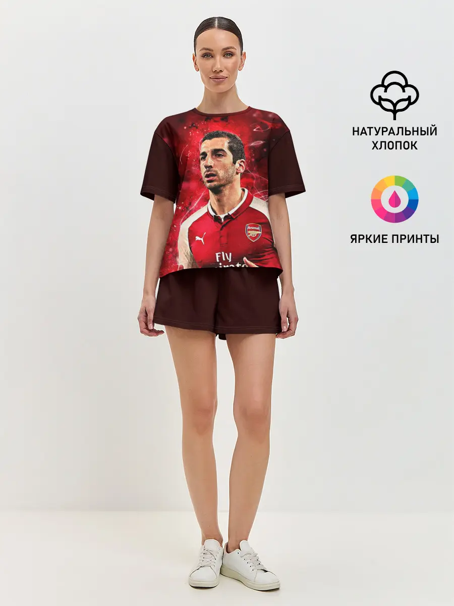 Женская пижама с шортами / Генрих Мхитарян