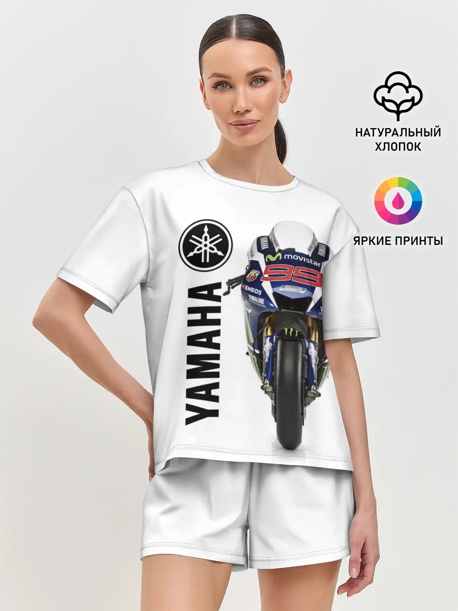 Женская пижама с шортами / YAMAHA [002]