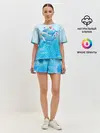 Женская пижама с шортами / Два дельфина