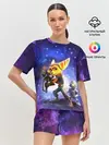 Женская пижама с шортами / Ratchet & Clank game