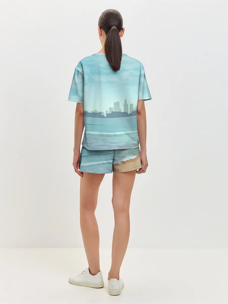 Женская пижама с шортами / Grand Theft Auto 5 девушка