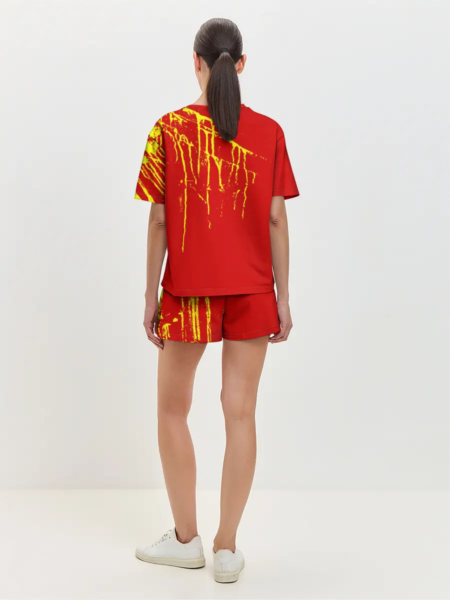 Женская пижама с шортами / PERKAHOLIC