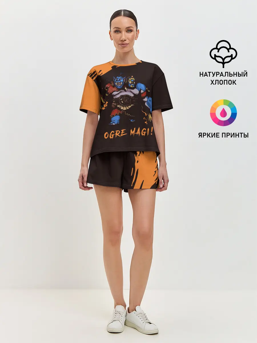 Женская пижама с шортами / Огр | Dota 2