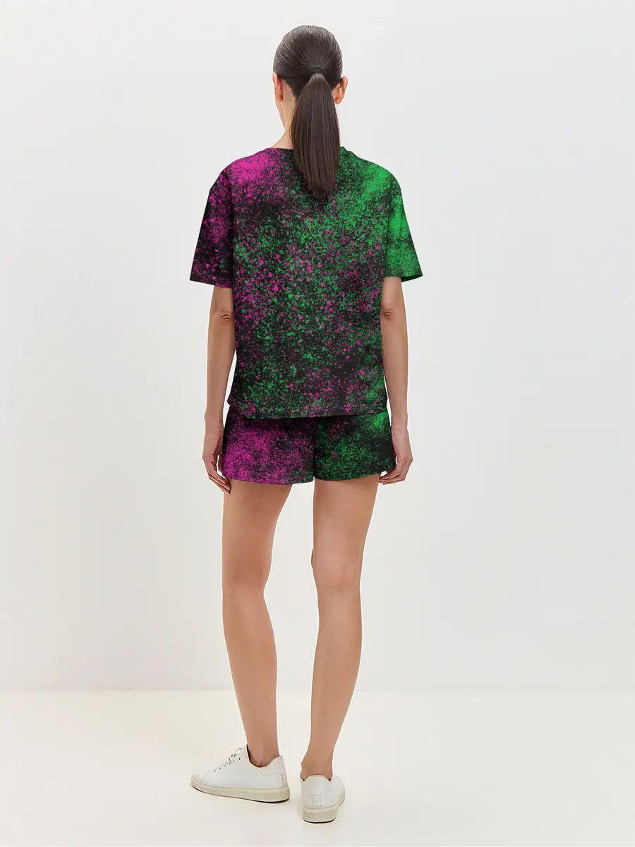 Женская пижама с шортами / ДЖУДИ АЛЬВАРЕС | CYBERPUNK