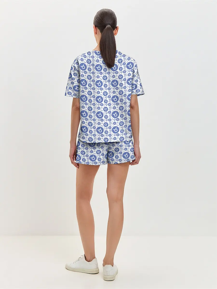 Женская пижама с шортами / Телец