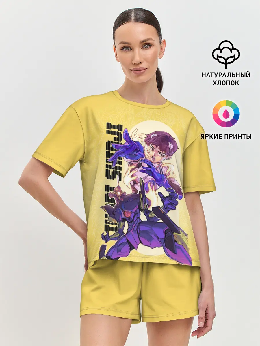 Женская пижама с шортами / Ikari Shinji