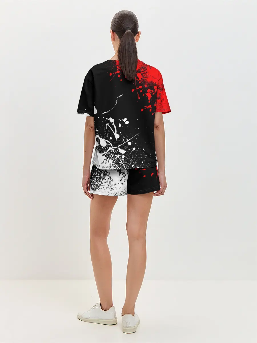 Женская пижама с шортами / Five Finger Death Punch [8]