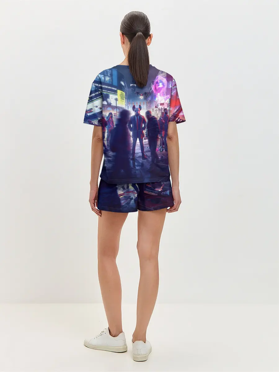 Женская пижама с шортами / Watch dogs: Legion