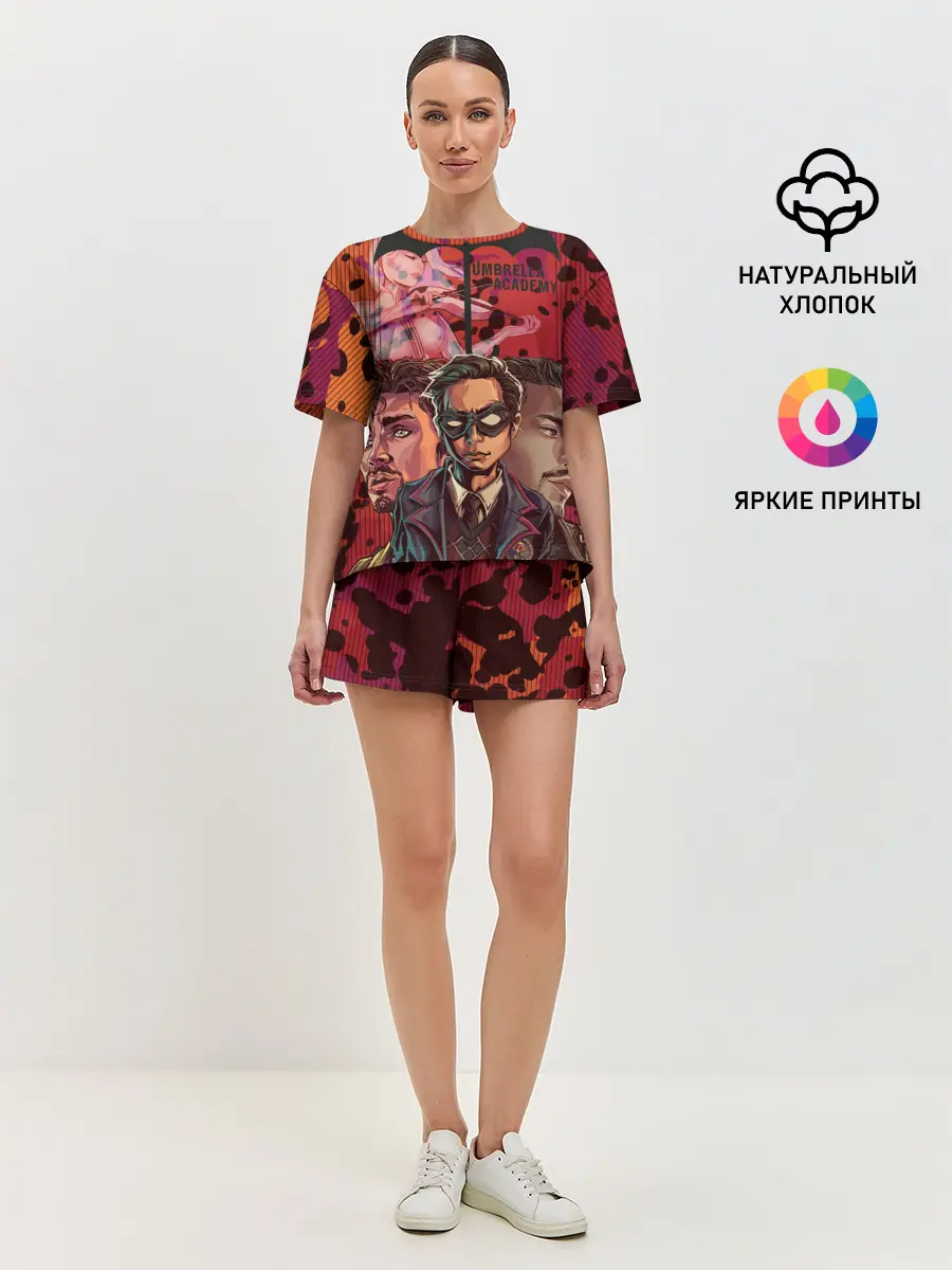 Женская пижама с шортами / Академия Амбрелла