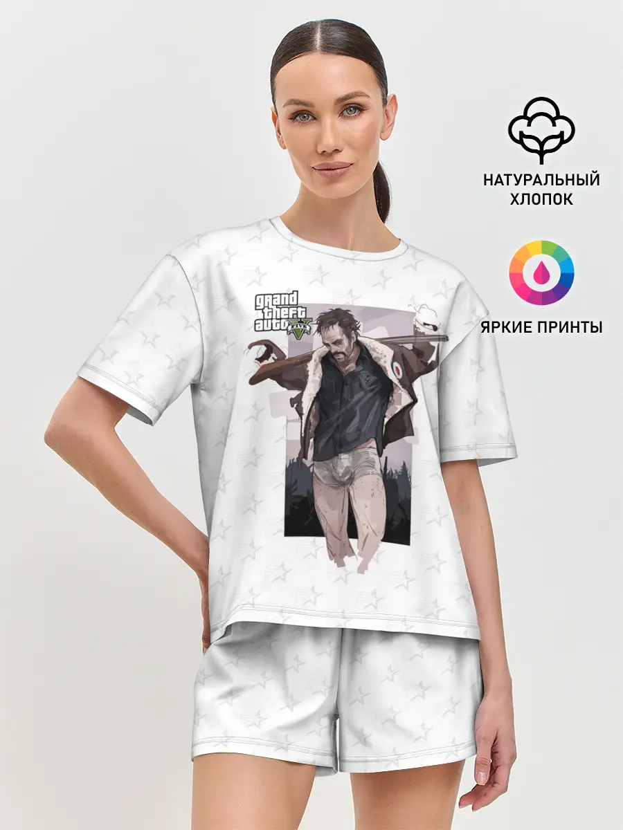 Женская пижама с шортами / Тревор Филипс ГТА5