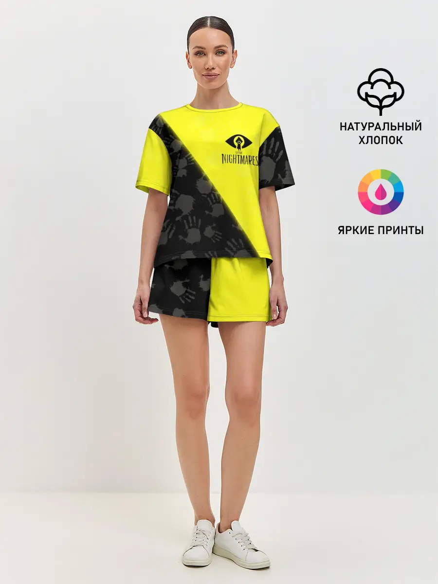 Женская пижама с шортами / Little Nightmares