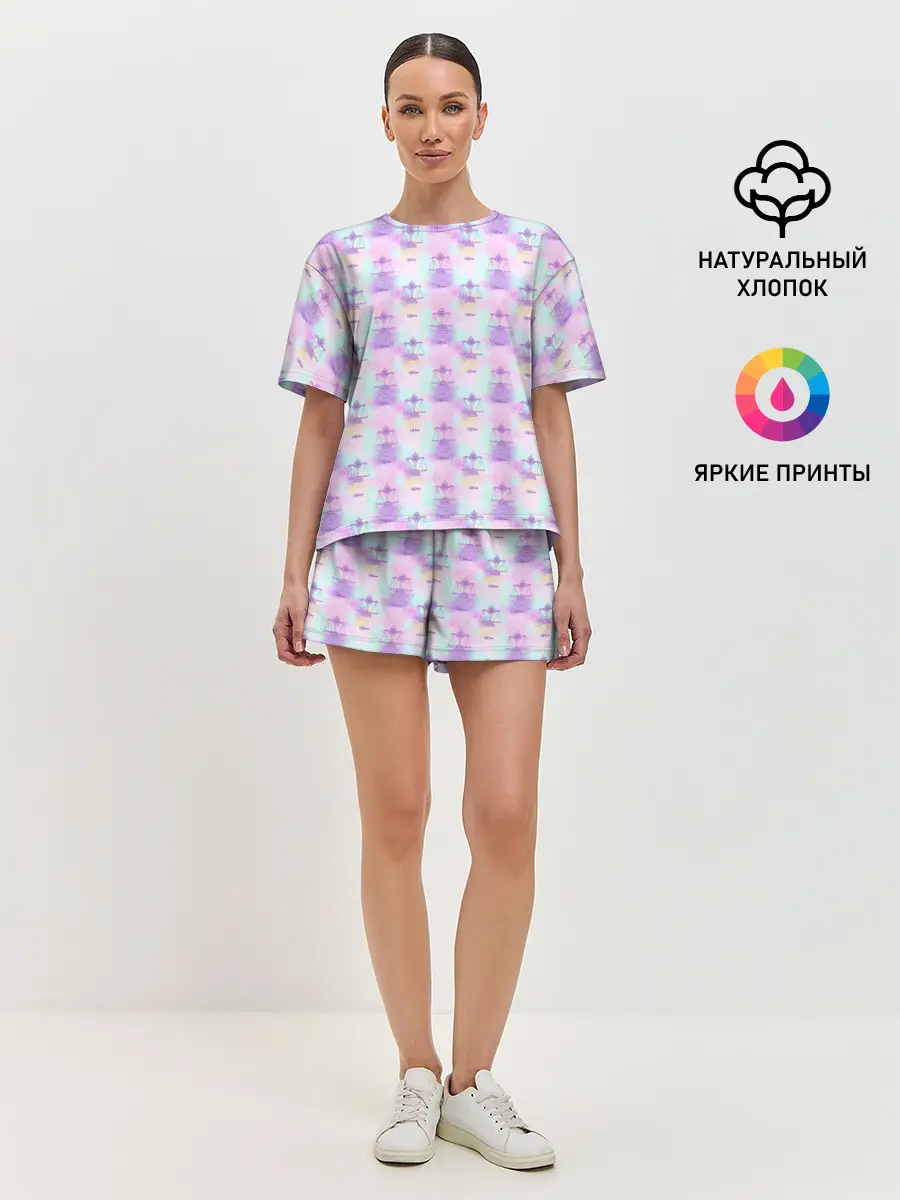 Женская пижама с шортами / Весы