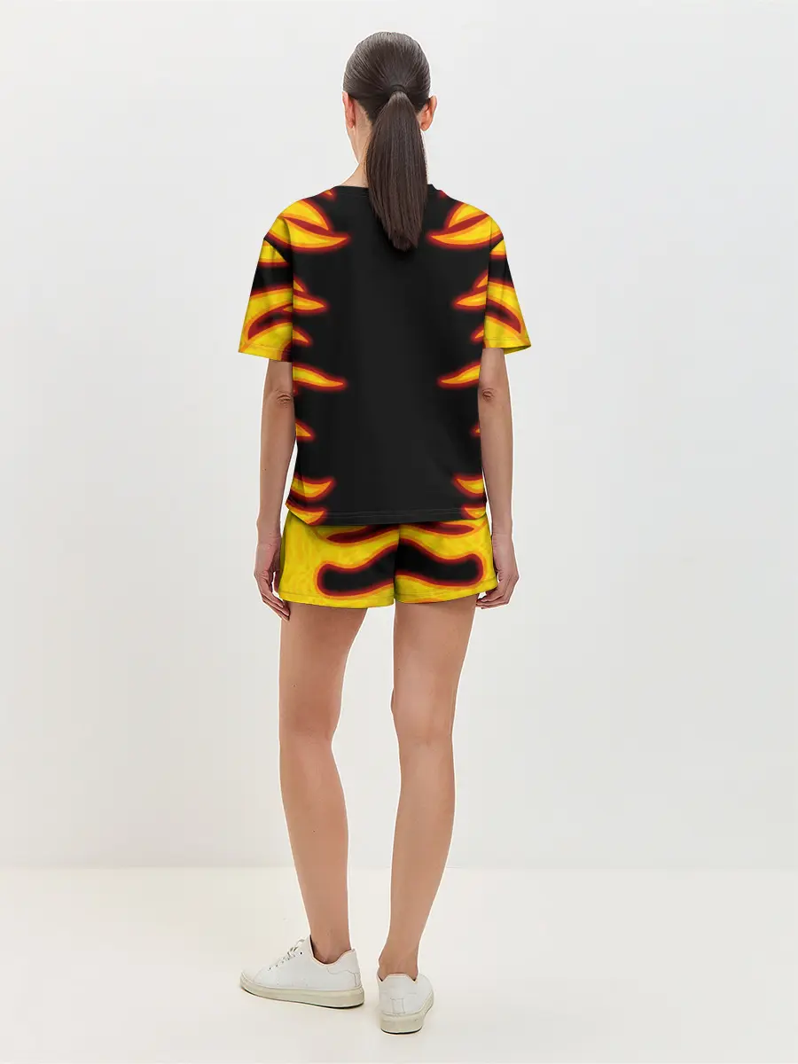 Женская пижама с шортами / Тихоокеанский рубеж