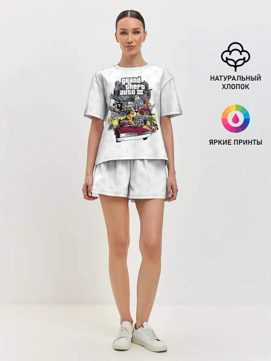 Женская пижама с шортами / Grand Theft Auto iii
