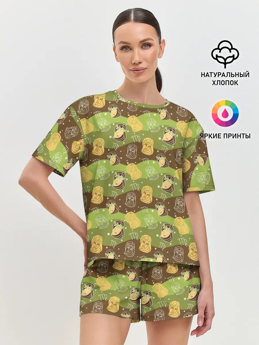 Женская пижама с шортами / Дева