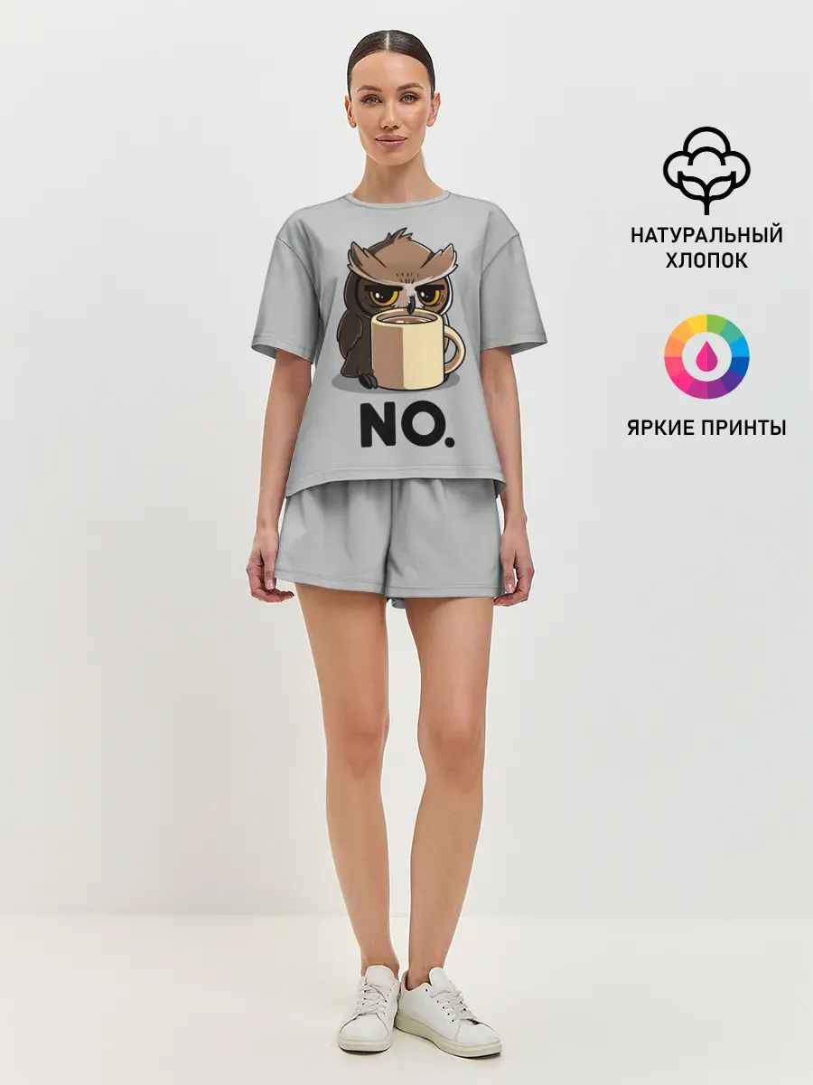 Женская пижама с шортами / NO.