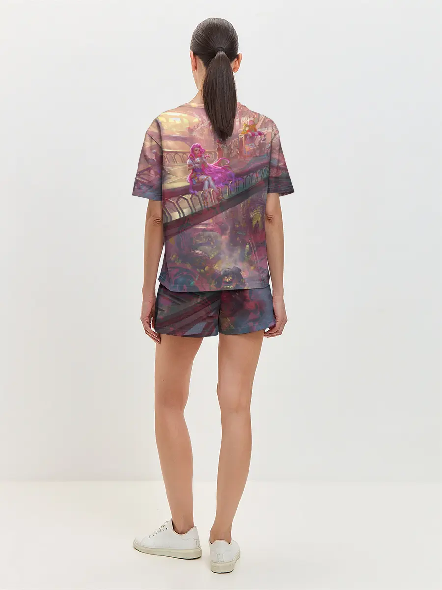 Женская пижама с шортами / Красотка | LOL