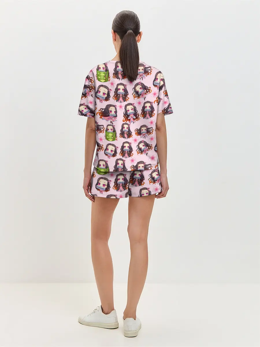 Женская пижама с шортами / НЕЗУКО