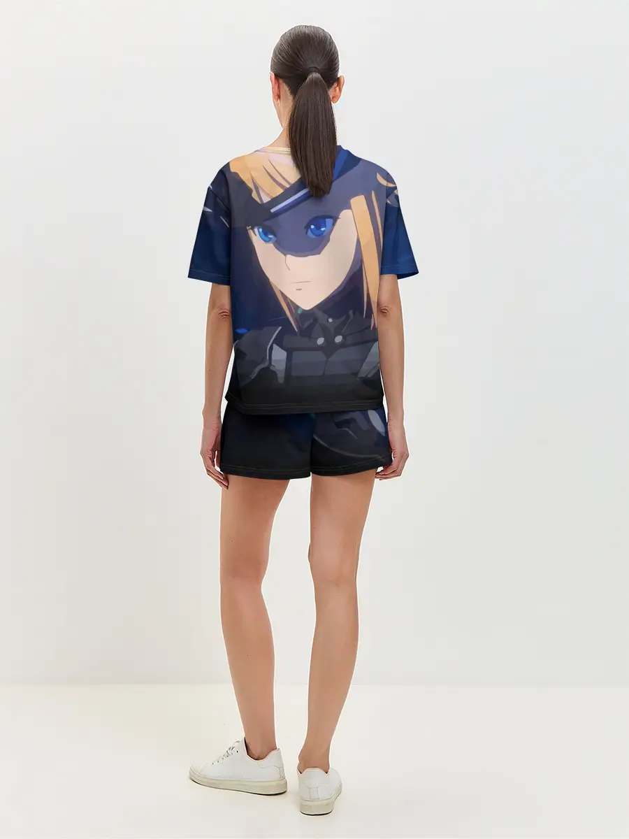 Женская пижама с шортами / Тихоокеанский рубеж