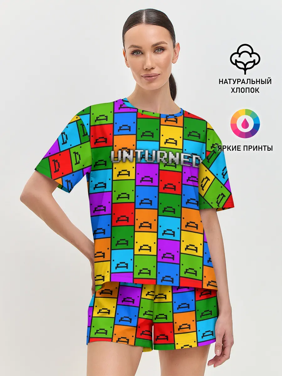 Женская пижама с шортами / UNTURNED