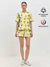 Женская пижама с шортами / Разные Пчелы