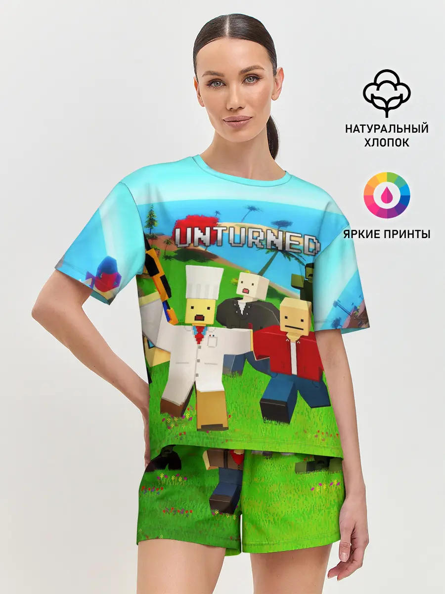 Женская пижама с шортами / UNTURNED