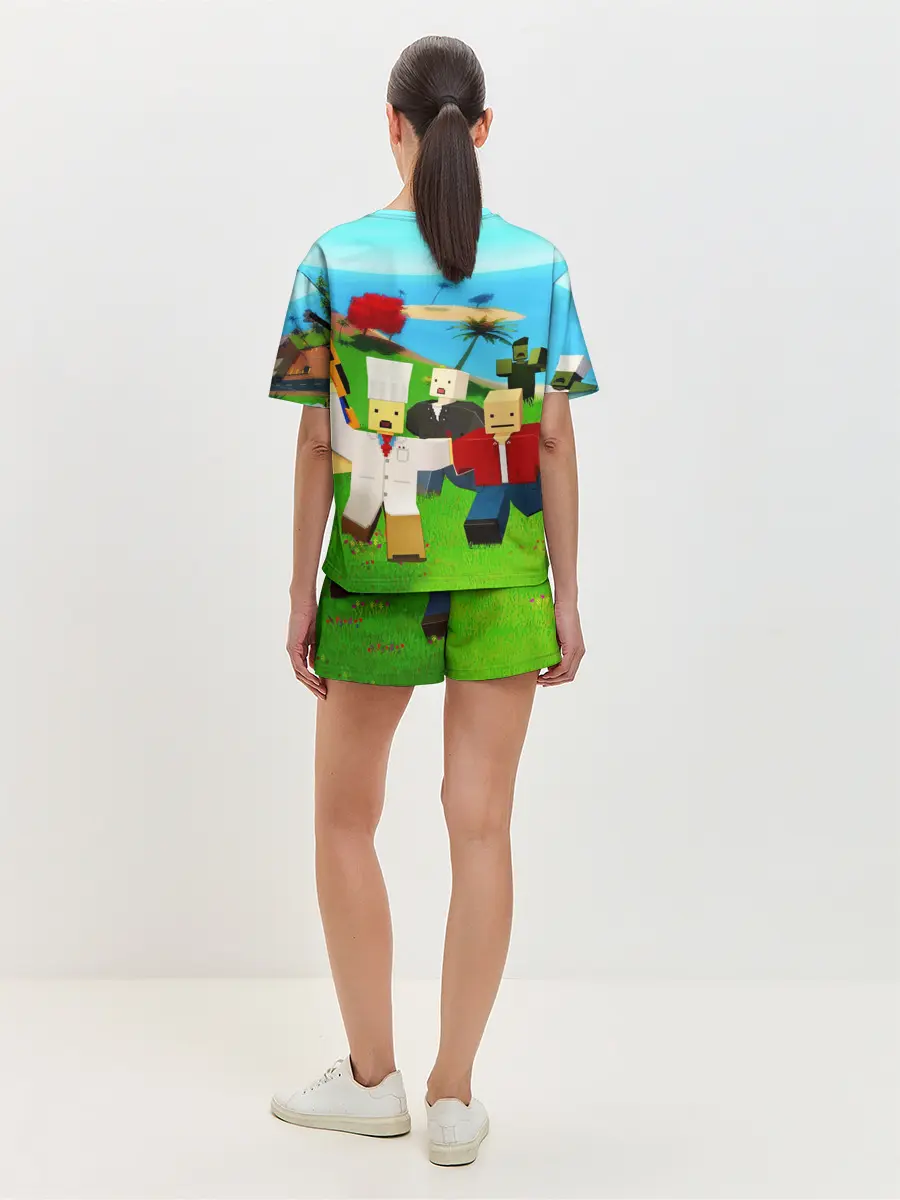 Женская пижама с шортами / UNTURNED