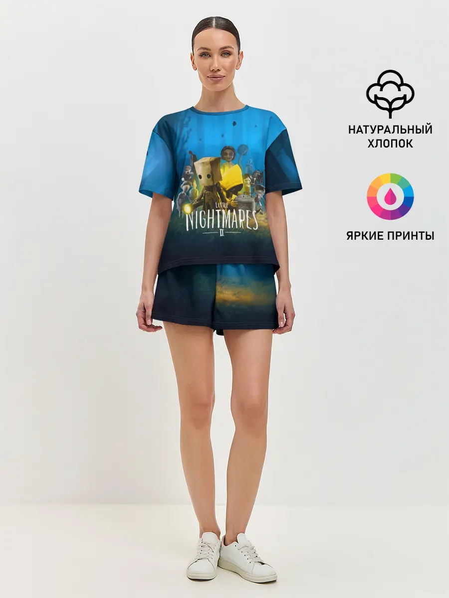Женская пижама с шортами / LITTLE NIGHTMARES 2
