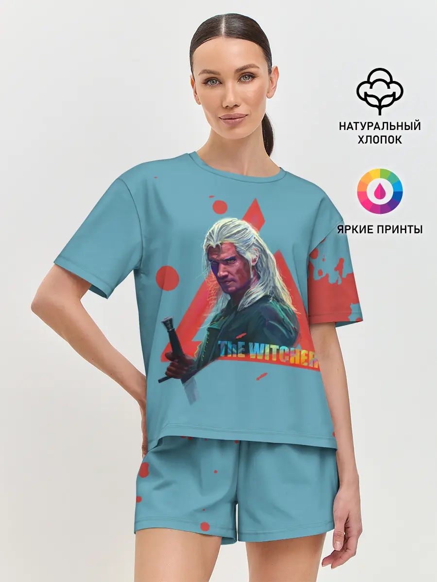 Женская пижама с шортами / Генри | Ведьмак