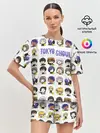 Женская пижама с шортами / Токийский гуль пресонажи