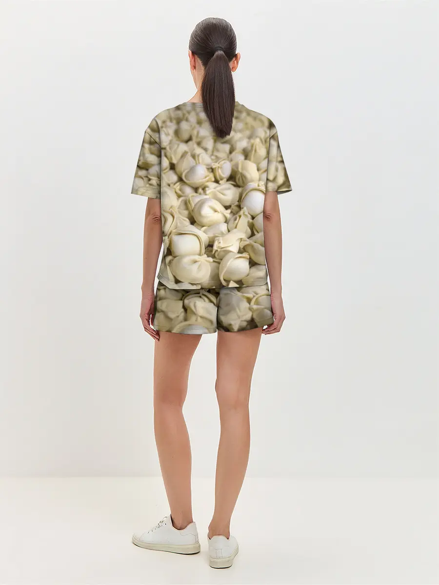 Женская пижама с шортами / Пельмени