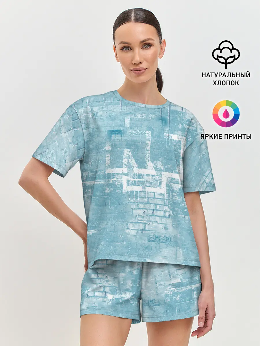 Женская пижама с шортами / Rammstein