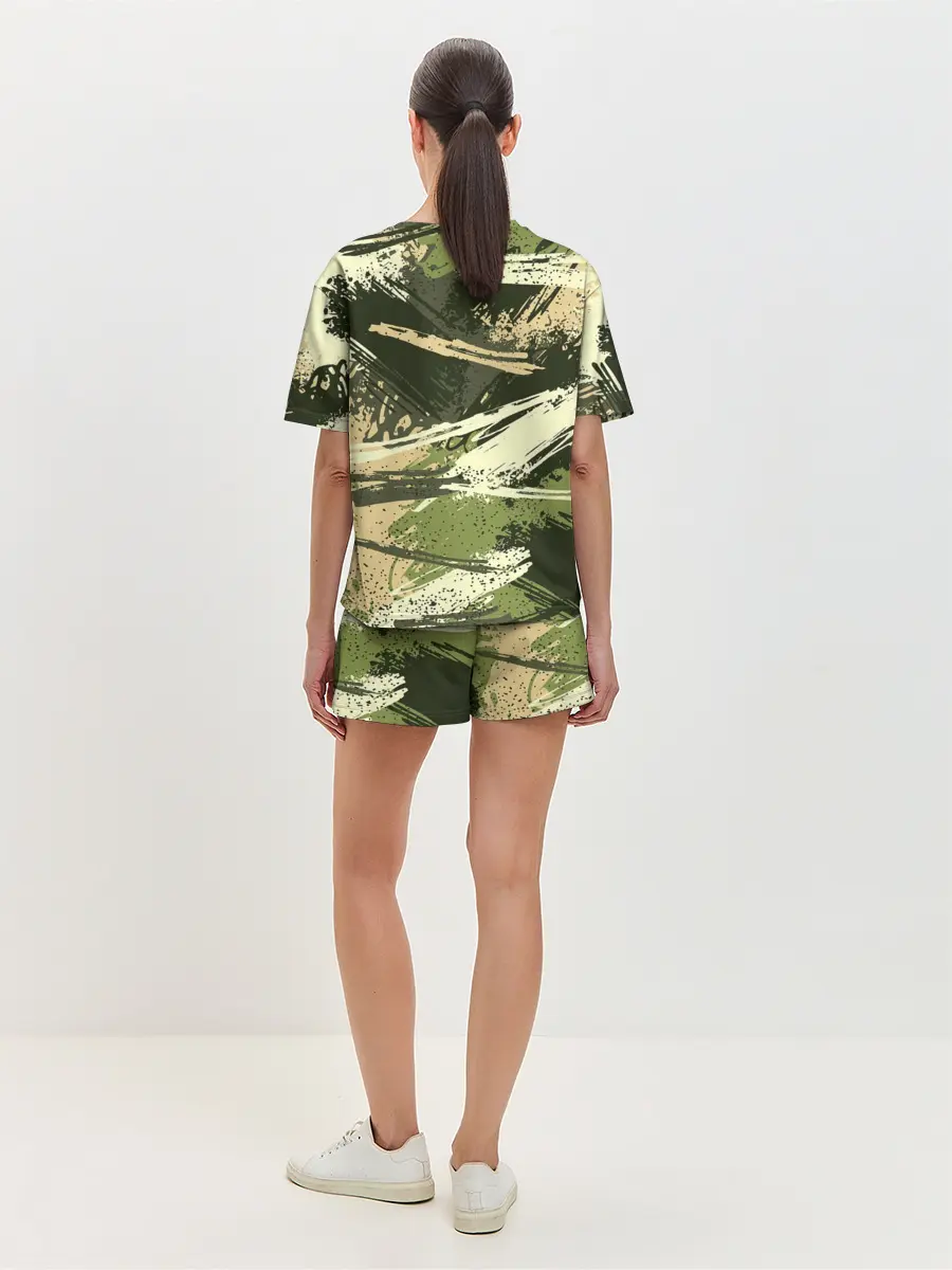 Женская пижама с шортами / КАМУФЛЯЖ