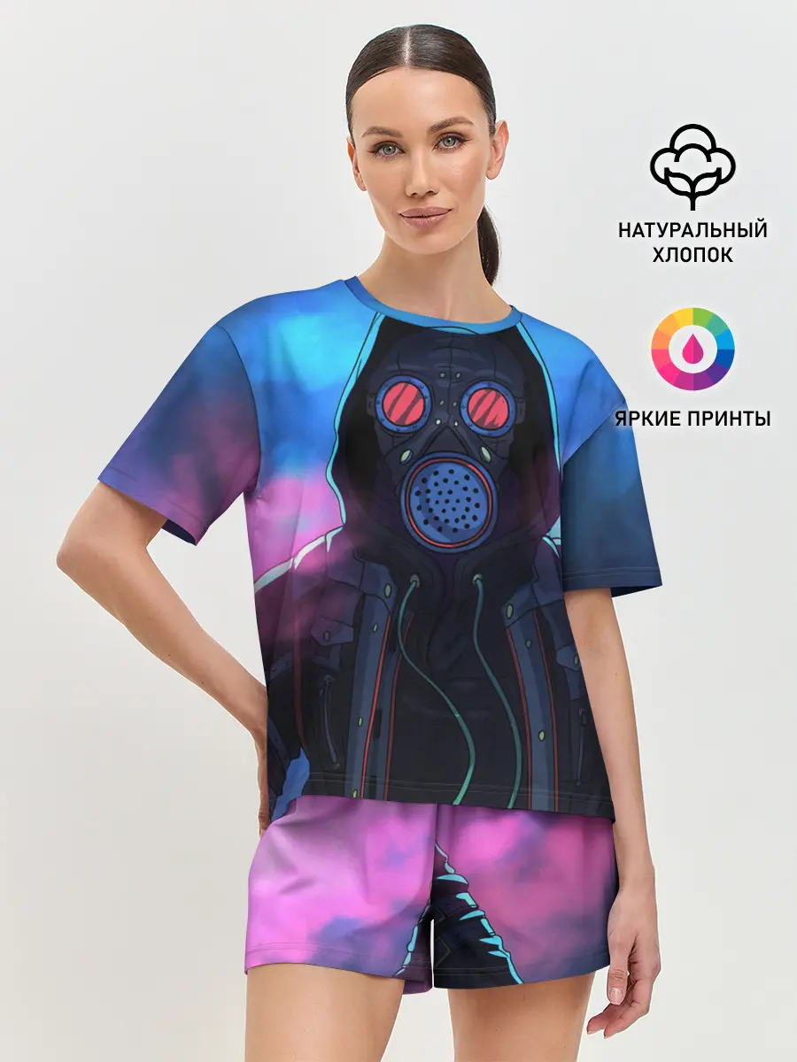 Женская пижама с шортами / Сталкер