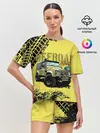 Женская пижама с шортами / LAND ROVER