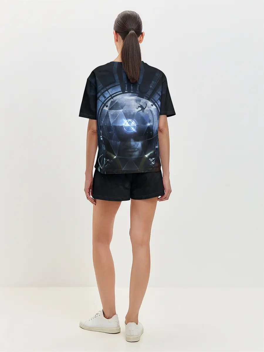 Женская пижама с шортами / Prey Морган Ю