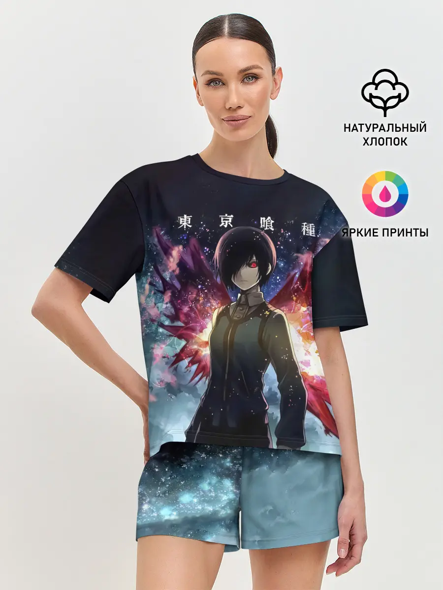 Женская пижама с шортами / Тоука Киришима