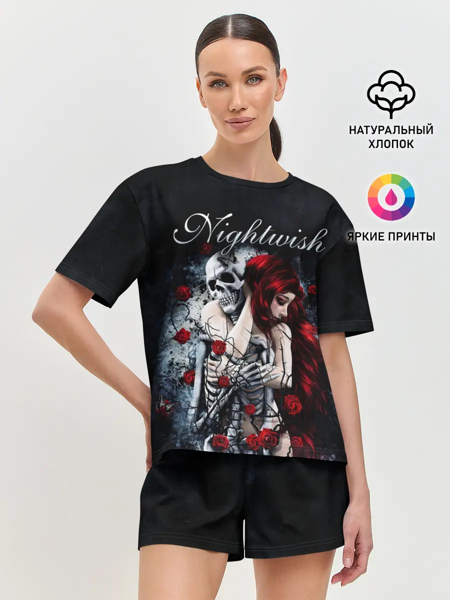 Женская пижама с шортами / NIGHTWISH