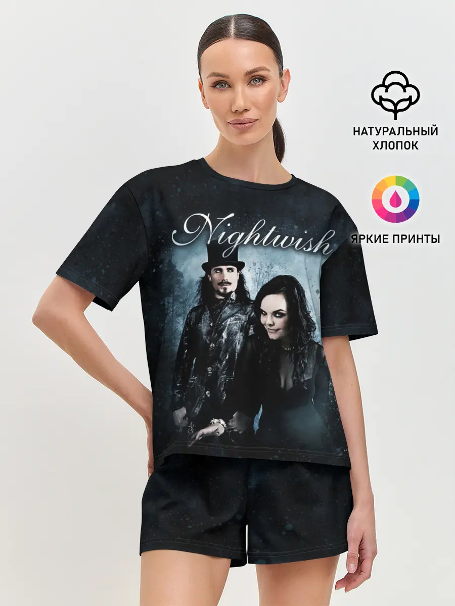 Женская пижама с шортами / NIGHTWISH
