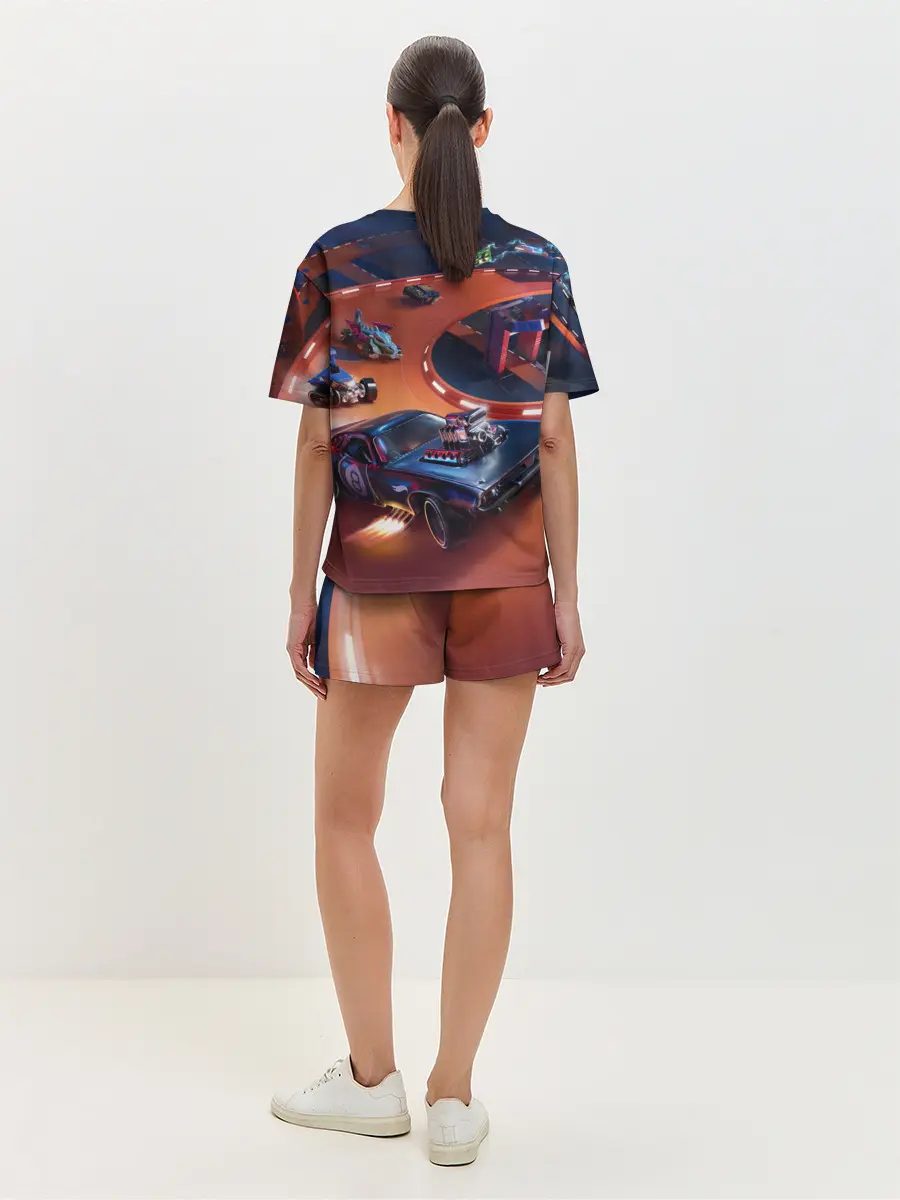 Женская пижама с шортами / Hot Wheels Unleashed