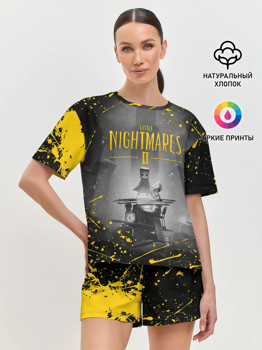 Женская пижама с шортами / LITTLE NIGHTMARES 2