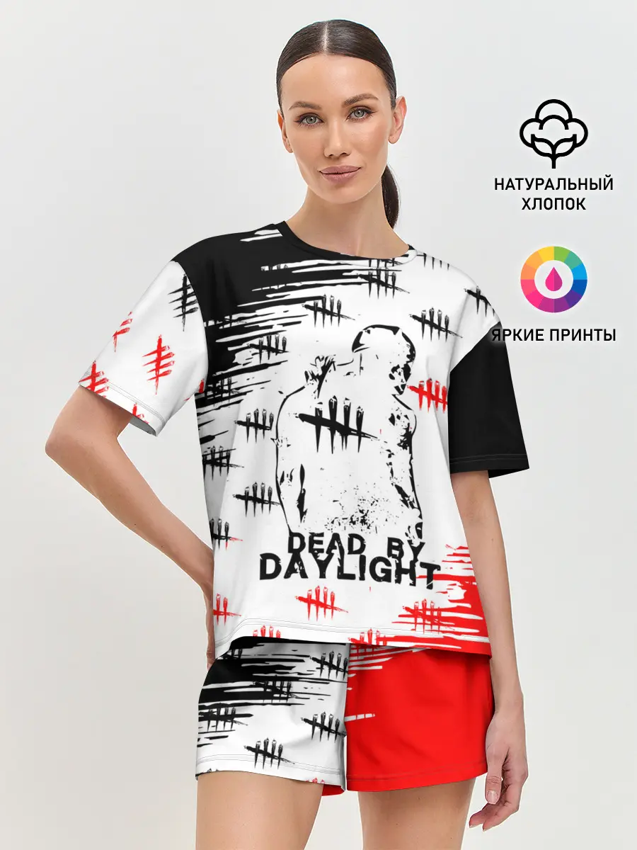 Женская пижама с шортами / dead by daylight