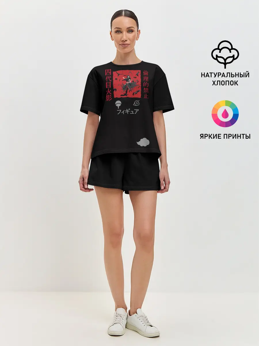 Женская пижама с шортами / Аниме Итачи