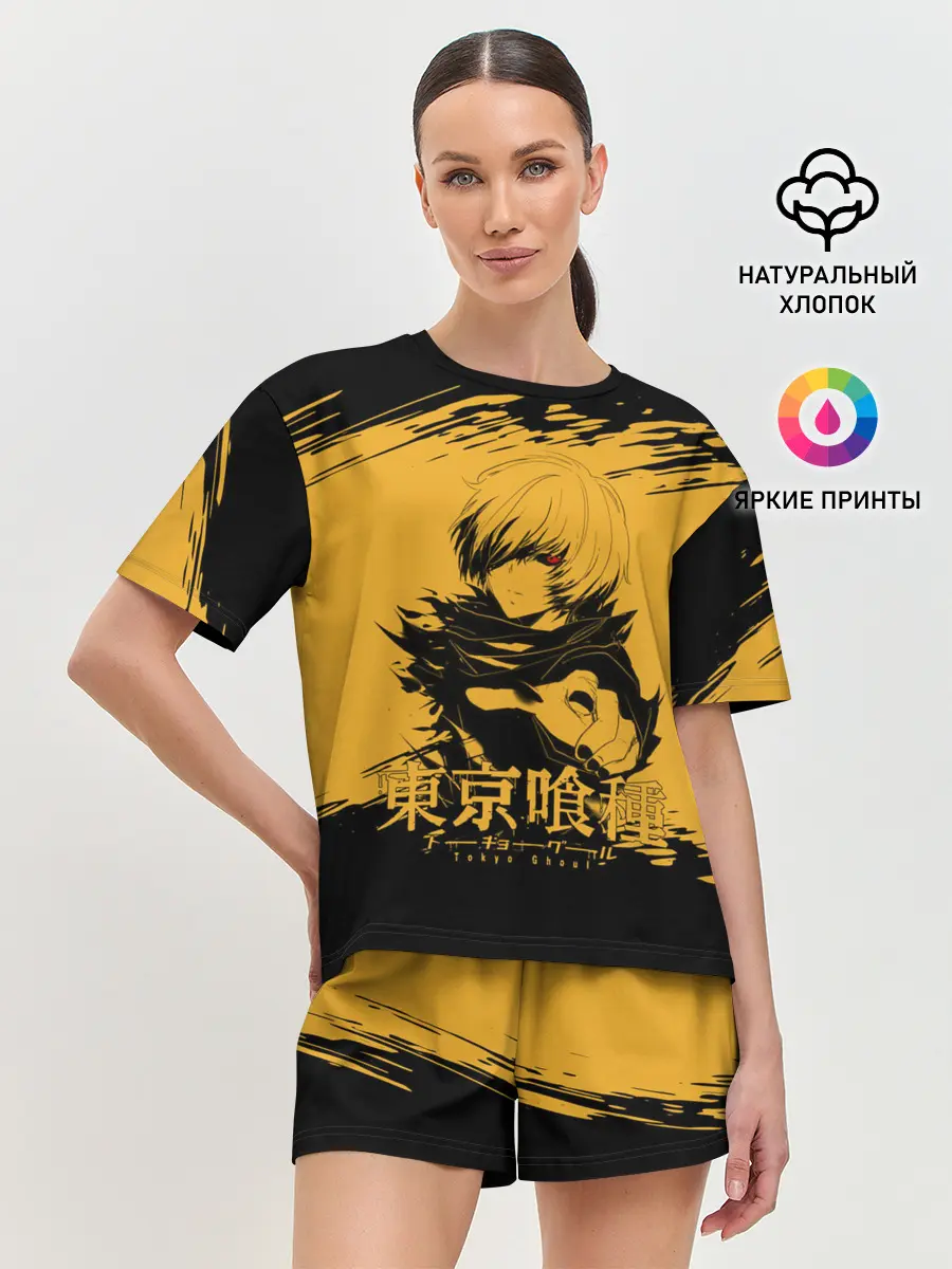 Женская пижама с шортами / Канеки Кен