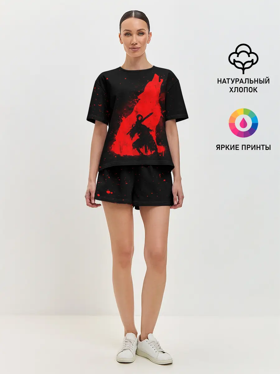 Женская пижама с шортами / DARK SOULS | ТЁМНЫЕ ДУШИ