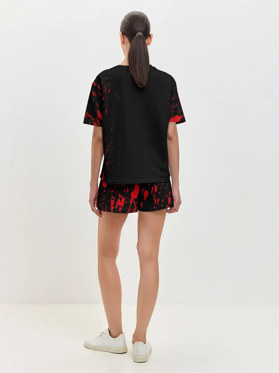 Женская пижама с шортами / DOOM SLAYER