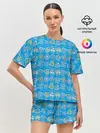 Женская пижама с шортами / Знаки Зодиака