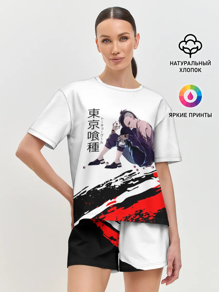 Женская пижама с шортами / Ута